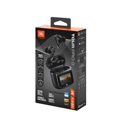 JBL Tour Pro 3 True Wireless Noise Cancelling earbuds with Smart Charging Case